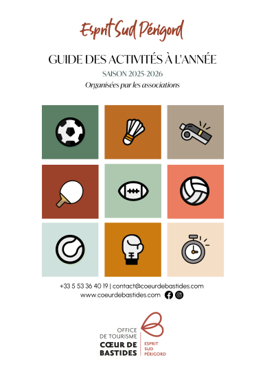 Guide des activités à l'année 2025 - 2026