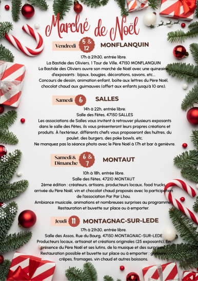Marché de noël 2025