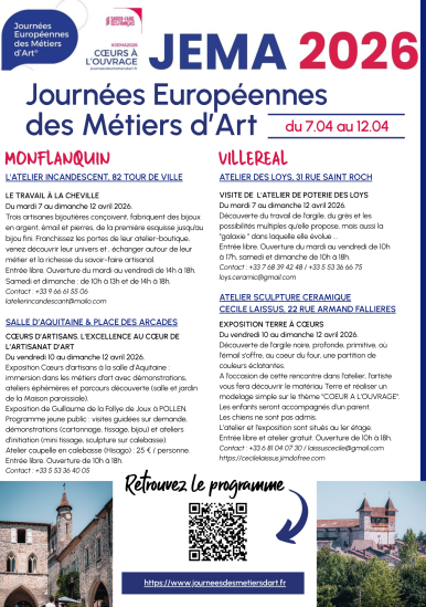 Journées Européennes des Métiers d'Art